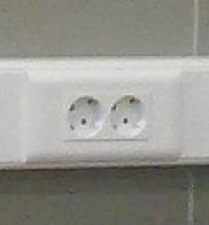 ML CARRIL ELECTRICO DE PVC BLANCO