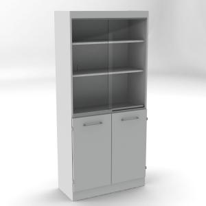 ARMARIO HIRVI VITRINA DE PIE 100X40X195